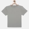 METRO KIDS COMPANY Boys Grey Pure Organic Cotton T-shirt