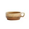 Fabindia Brown Ceramic Glossy Jaksh Glazed Soup Bowl - Image 2