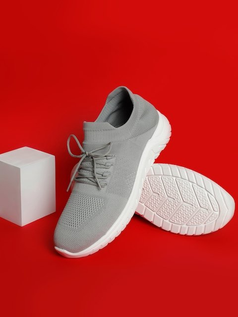 Buy U S Polo Assn Men Off White Woven Design PU Sneakers - Casual Shoes for  Men 18979688 | Myntra