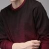 Moda Rapido Men Maroon Printed Cotton T-shirt - Image 2