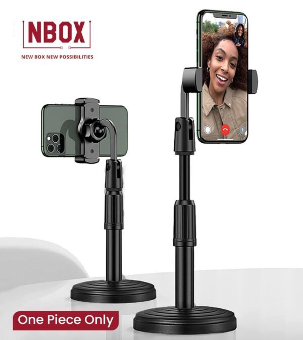 NBOX Adjustable Broadcasting and Recording Desktop Mobile Stand Holder