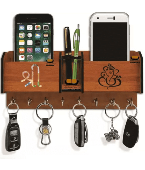 NBOX Wall Mount Mobile Holder for all Smartphone & Multipurpose Holder