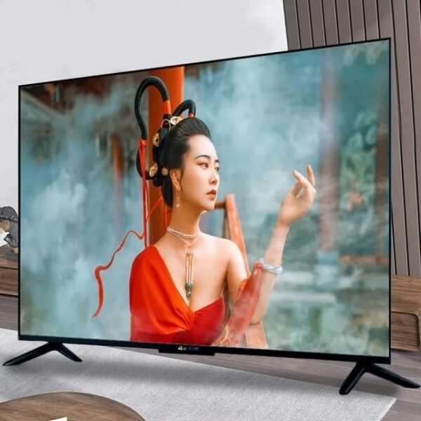 Android 43 inch flat screen smart bezel less tv